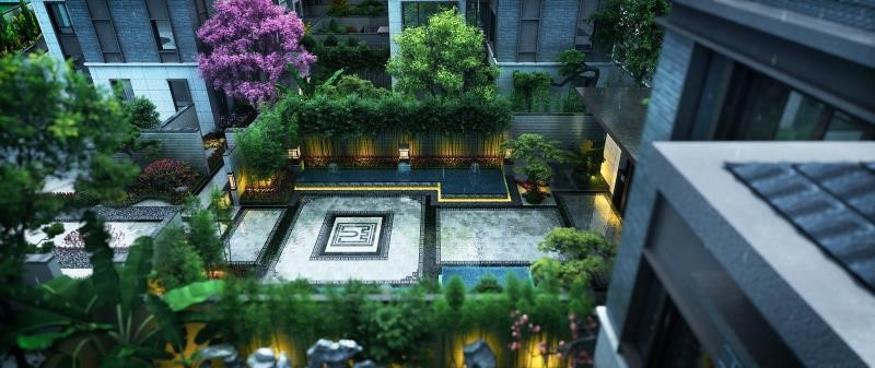 金輝項目院落效果圖（5）
